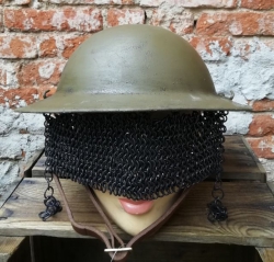 WWI BRITSKÁ ANGLICKÁ TANKOVÁ HELMA Mark I tanker's cruise helmet REPRO 