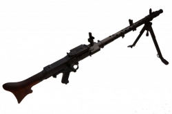 WWII Německý kulomet MG 34 - Maschinengewehr 34 