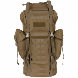 BW BATOH MOLLE 65l polstrovaný + ALU výztuha COYOT 