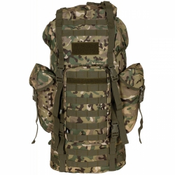 BW BATOH MOLLE 65l polstrovaný + ALU výztuha OP.-CAMO multicam 
