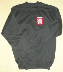 ČERNÁ MIKINA ČECHOSLOVAKIA VELIKOST M , L ,  XL JINÉ VELIKOSTI P 