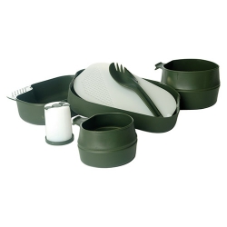 JÍDELNÍ SOUPRAVA WILDO® Camp-A-Box 7.dílNÁ SOUPRAVA ZELENÁ 