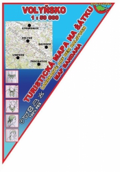 MAPA NA ŠÁTKU VOLYŇSKO 1:50 000 