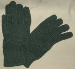 RUKAVICE PLETENÉ OLIV 