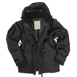 US ECWCS BUNDA+FLEECE VLOŽKA ČERNÁ 