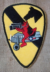 US NÁŠIVKA 1ST CAVALRY LET.PRŮZKUM VIETNAM REPRO  