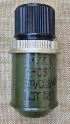 WWII British No. 77 MK I smoke Grenade repro.  Britský Anglicky kouřový granát No. 77 MK I  REPRO 