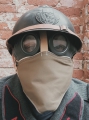 WWI FRANCOUZSKÁ PLYNOVÁ MASKA TN REPRO. French WWI gas mask Tampon TN reproduction 