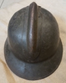 WWII FRANCOUZSKÁ HELMA ADRIAN ORIGO. VNITŘEK REPRO 