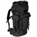 BW BATOH MOLLE 65l polstrovaný + ALU výztuha ČERNÝ 