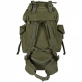 BW BATOH MOLLE 65l polstrovaný + ALU výztuha ZELENÝ 