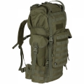 BW BATOH MOLLE 65l polstrovaný + ALU výztuha ZELENÝ 