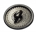 WWII WH KNOFLÍK NA UNIFORMU HLINÍKOVÝ 19mm REPRO 
