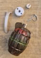 WWII British No. 36M Grenade Mills bomb repro 